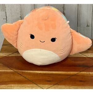 Squishmallows 8" Ludovica the Stingray Pink Plush‎ Toy